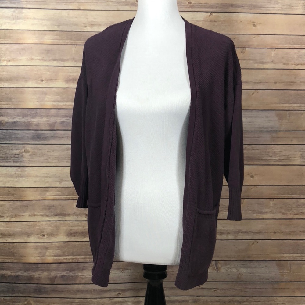 Purple American Eagle Cardigan